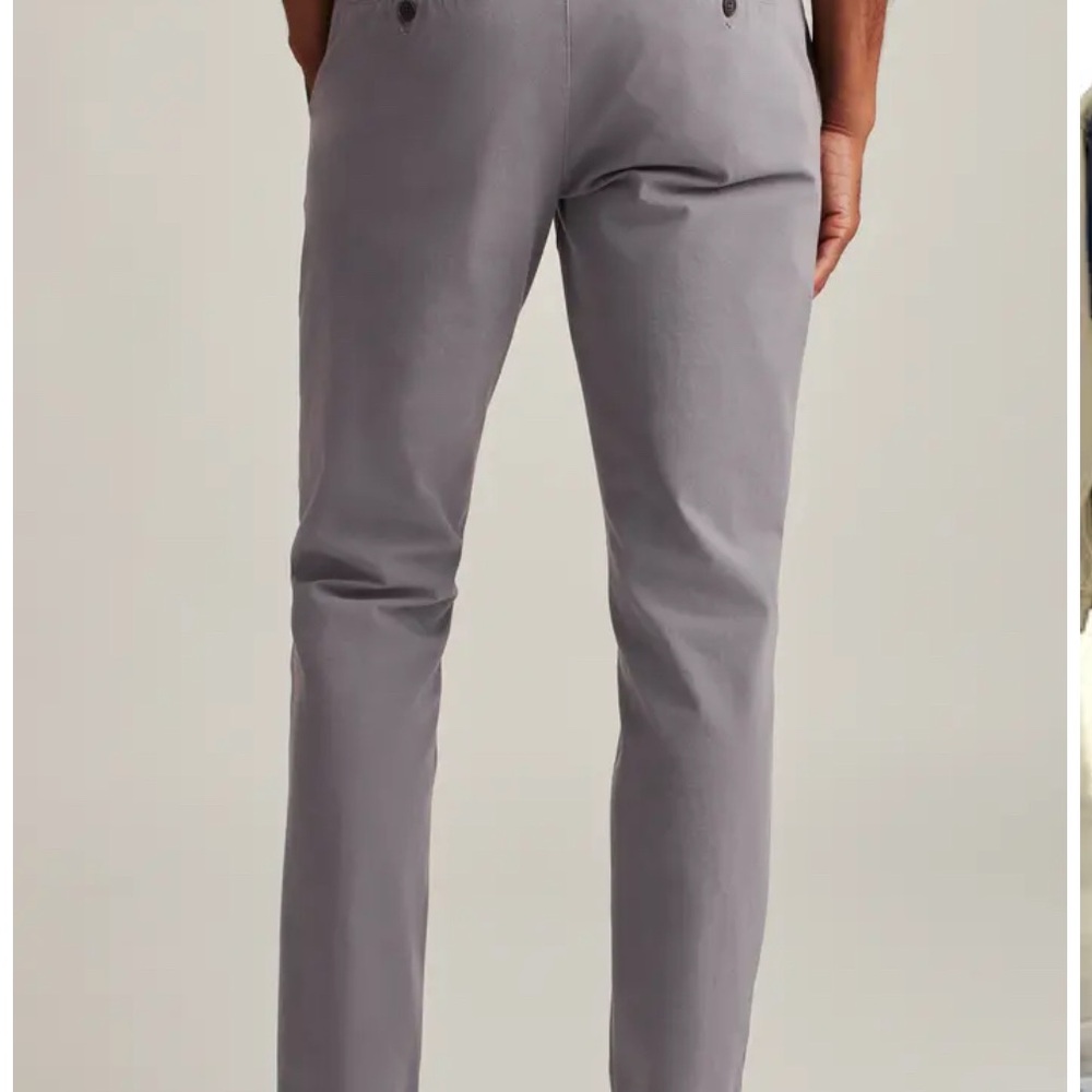 Bonobos Men's Stretch Chino 2.0 in burnt cinnamon, Slim fit. 33x32 - Picture 2 of 7
